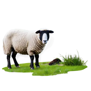 Farm Sheep PNG 45