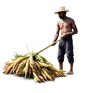Farmer Harvesting Png Nab PNG image
