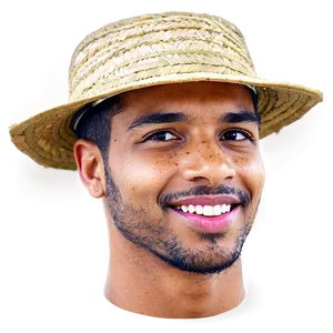 Farmer Hat With Snapback Closure PNG Ray