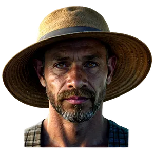 Farmer In Hat Png 36 PNG image