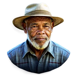 Farmer Portrait Png Bns PNG image