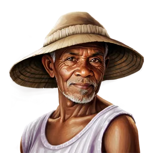 Farmer Portrait Png Ull PNG image