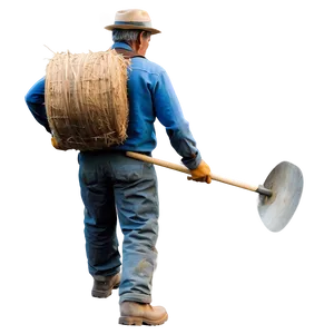 Farmer With Shovel Png 43 PNG image