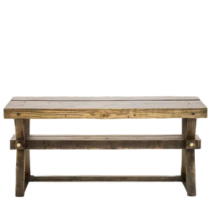 Farmhouse Bench PNG 74