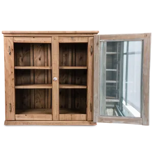 Farmhouse Chic Cabinet PNG 10