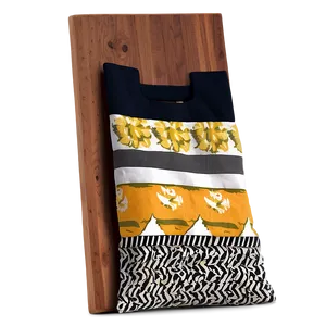 Farmhouse Chic Cornhole Bag PNG 06292024