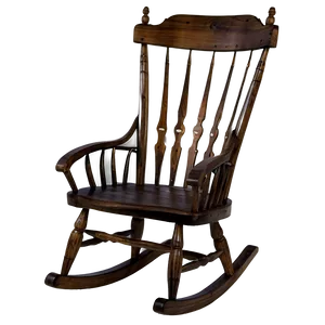 Farmhouse Rocking Chair PNG Lge