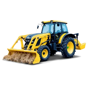 Farming Backhoe Tractor PNG Hgy PNG