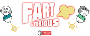 Fart_and_ Furious_ Cartoon PNG image
