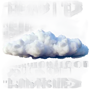 Fart Cloud At Night PNG Bgv
