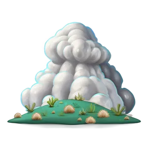 Fart Cloud In The Desert PNG Ecy59 PNG
