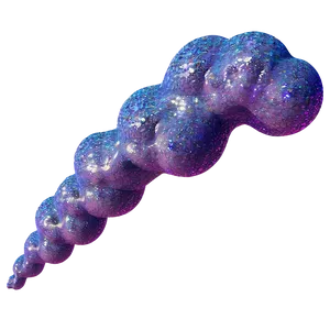 Fart Cloud With Glitter PNG Ont