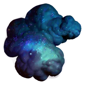 Fart Cloud With Stars PNG Gig50 PNG