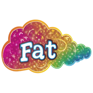 Fart Cloud With Text PNG Obc PNG