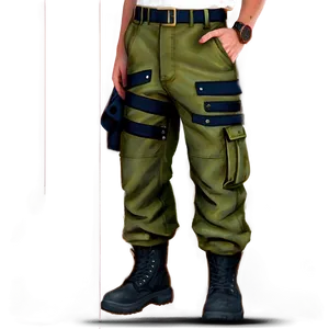 Fashion Cargo Pants PNG 06132024