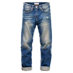 Fashion Folded Jeans Png 06272024 PNG image