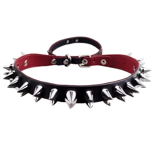 Fashionable Spiked Choker Trends PNG 81