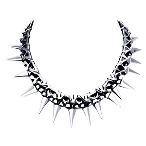 Fashionable Spiked Choker Trends PNG Omg29 PNG