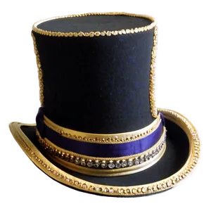 Fashionable Top Hat For Ladies Png Kgb PNG image