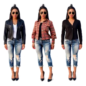 Fashionable Woman Outfit PNG 05232024