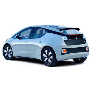 Fast Electric Car Illustration PNG 06262024
