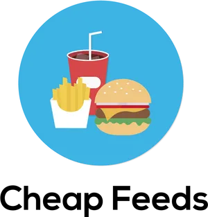 Fast Food Combo Graphic PNG