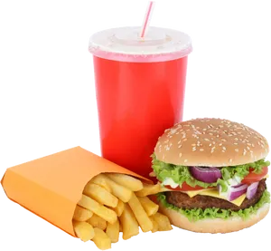 Fast Food Combo Meal.png PNG image