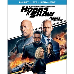 Fast Furious Hobbs Shaw Blu Ray Cover PNG image