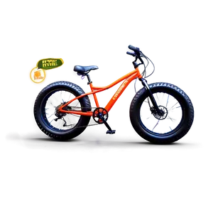 Fat Tire Bike PNG Jfn