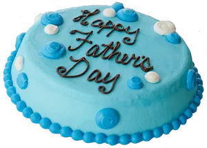 Fathers Day Celebration Cake PNG image