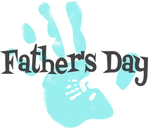 Fathers Day Handprint Art PNG image