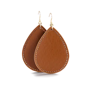 Faux Leather Earring PNG 05252024 PNG