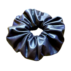 Faux Leather Scrunchie PNG Ofx