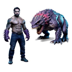 Fearsome Monster PNG Hsv63 PNG