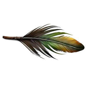 Feather Hair Tie PNG Cst