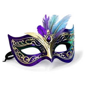 Feather Masquerade Mask PNG 66