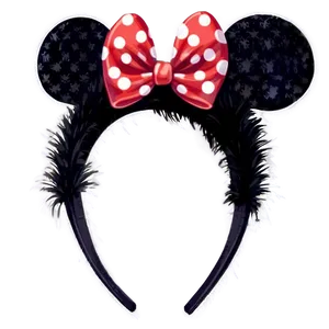 Feather Minnie Mouse Ears PNG 89 PNG
