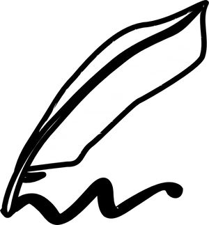 Feather Pen Icon PNG image