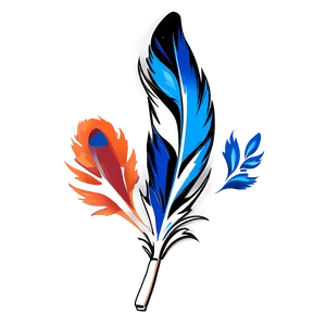 Feather Pen Logo Design Png 05042024 PNG image