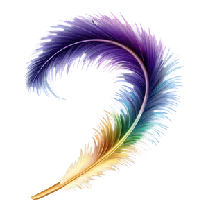 Feather Plume Decoration Png Llo PNG image