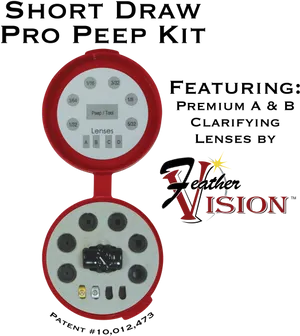 Feather Vision Pro Peep Kit PNG