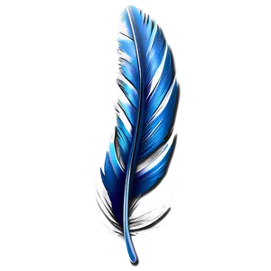 Feather With Sparkles Png 05042024 PNG image
