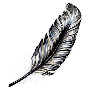 Feather With Sparkles Png Lso76 PNG image