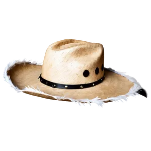 Feathered Cowgirl Hat Png 1 PNG image