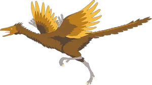 Feathered_ Dinosaur_ Illustration