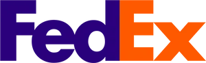 Fed Ex Logo Purple Orange PNG image