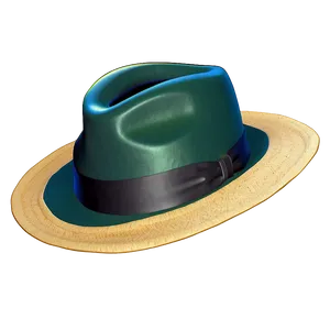 Fedora Hat In Nature PNG 6