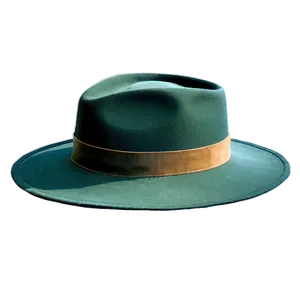 Fedora Hat With Band PNG 96