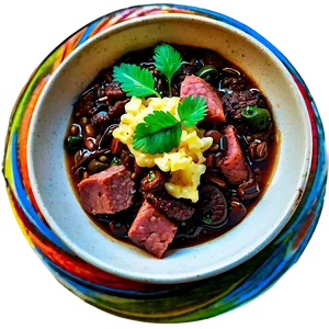 Feijoada With Farofa Png Bfp PNG image