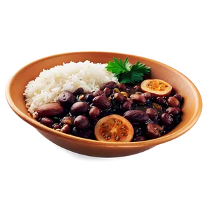 Feijoada With Rice Accompaniment PNG Xwg PNG